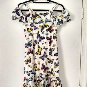 Old Navy flouncy butterfly print sundress!